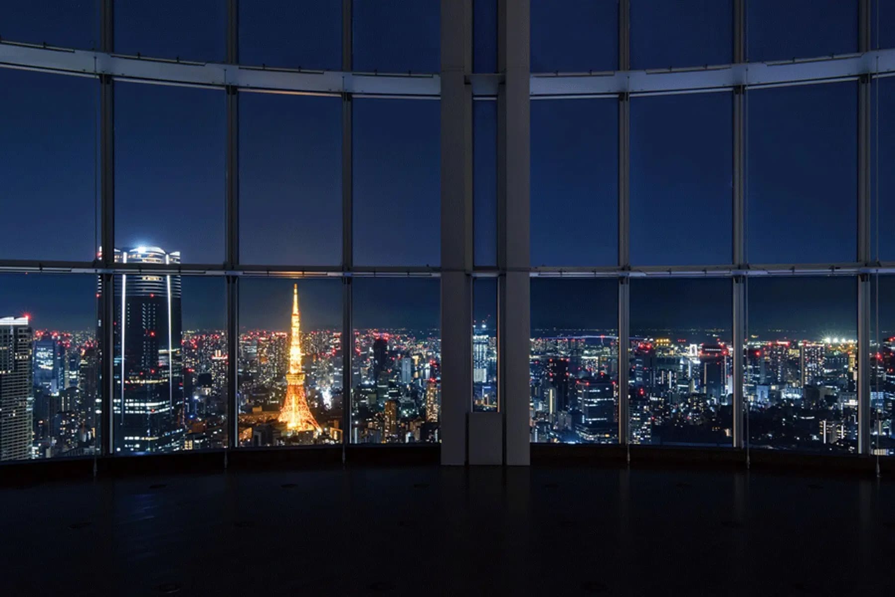 「東京シティビュー」で夜景鑑賞