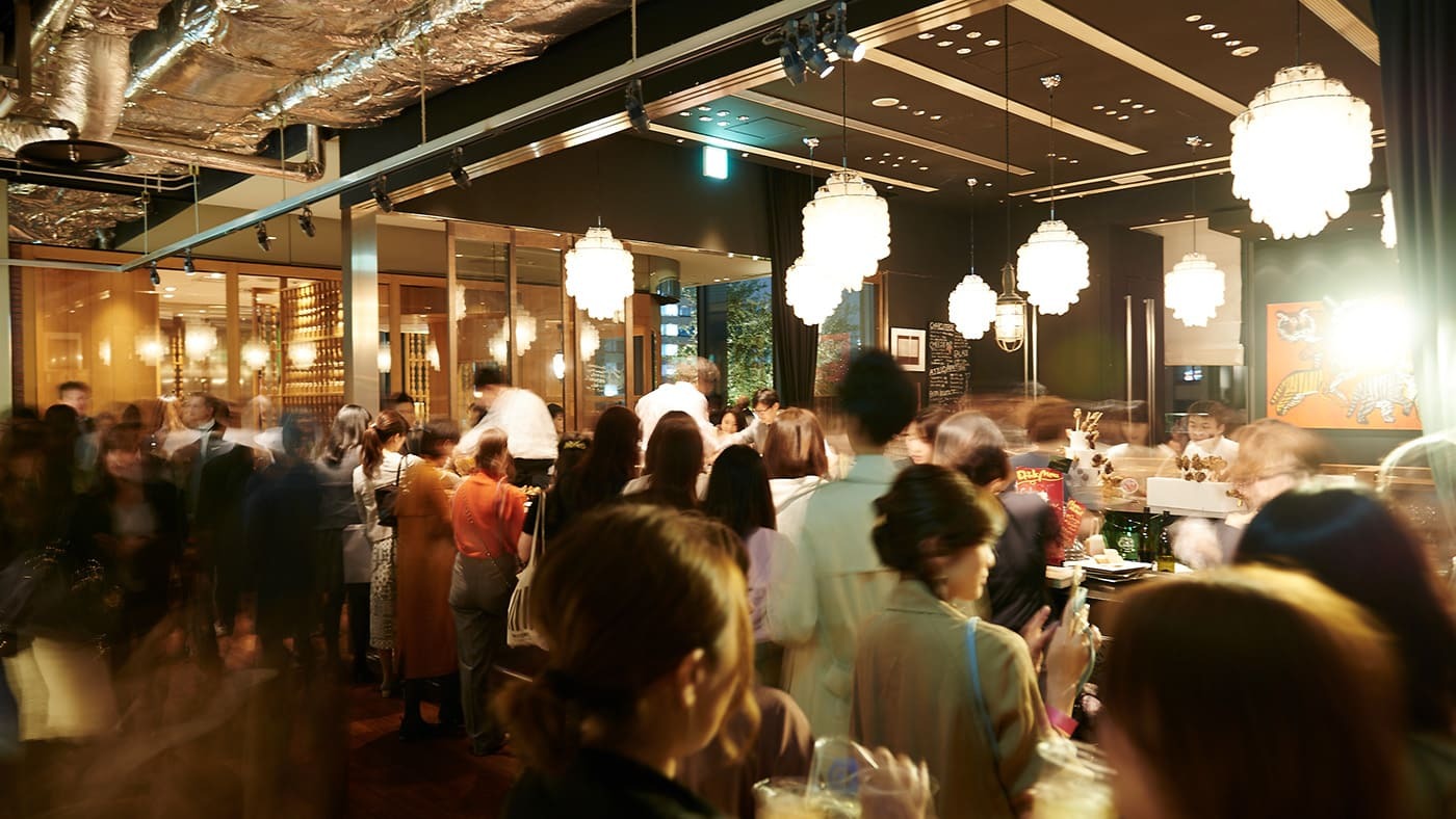 Grab a post-dinner drink at Marunouchi House