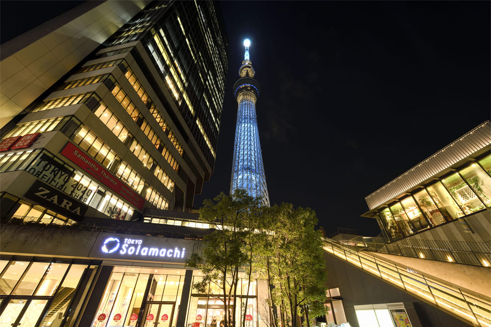 Enjoy dinner at TOKYO Solamachi<sup>®</sup>