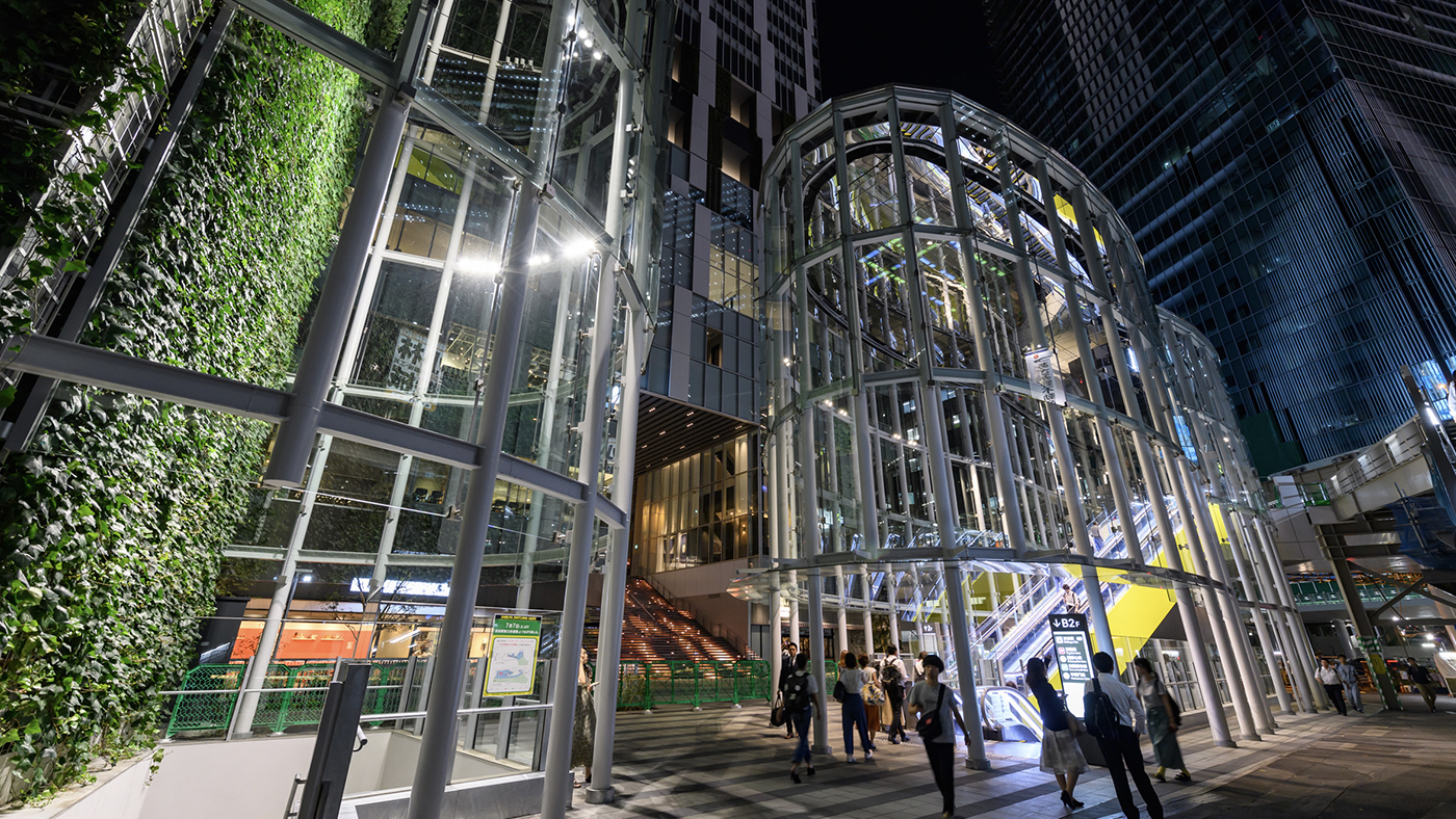 「渋谷ストリーム」で夕食を