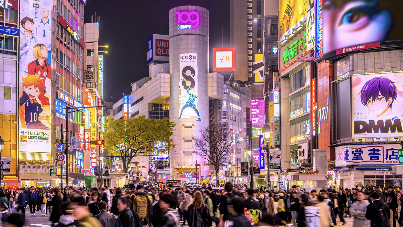 渋谷スクランブル交差点｜Photo: Ryuji / PIXTA