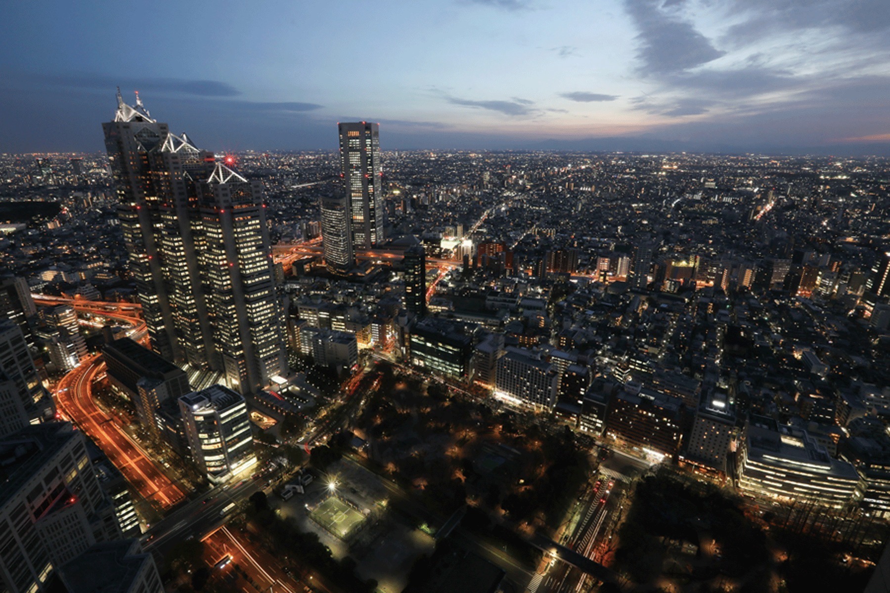 東京都庁展望室